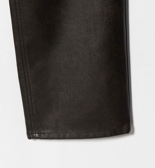 MONKEY TIME「レザーライク 5P パンツ」|チノ|