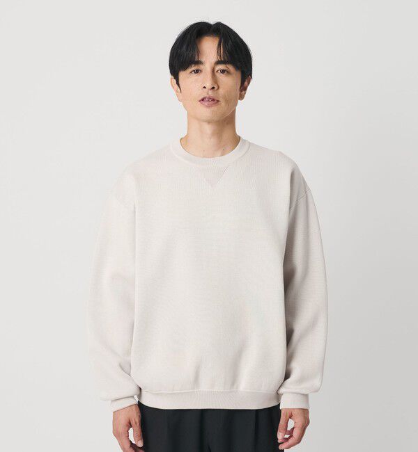 BEAUTY&YOUTH UNITED ARROWS「ミラノリブ クルーネック ニットスウェット」|ニット・セーター|