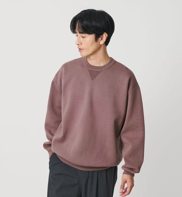 BEAUTY&YOUTH UNITED ARROWS「ミラノリブ クルーネック ニットスウェット」|ニット・セーター|