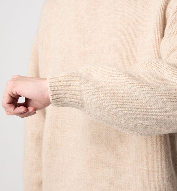 STEVEN ALAN「＜Steven Alan＞ ハミルトンラムズウール ハイクルーネック ニット NARROW」|ニット・セーター|