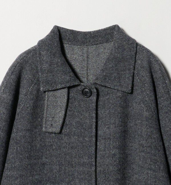 BEAUTY&YOUTH UNITED ARROWS「リバー ステンカラー ロングコート/ヘリンボーン」|その他|