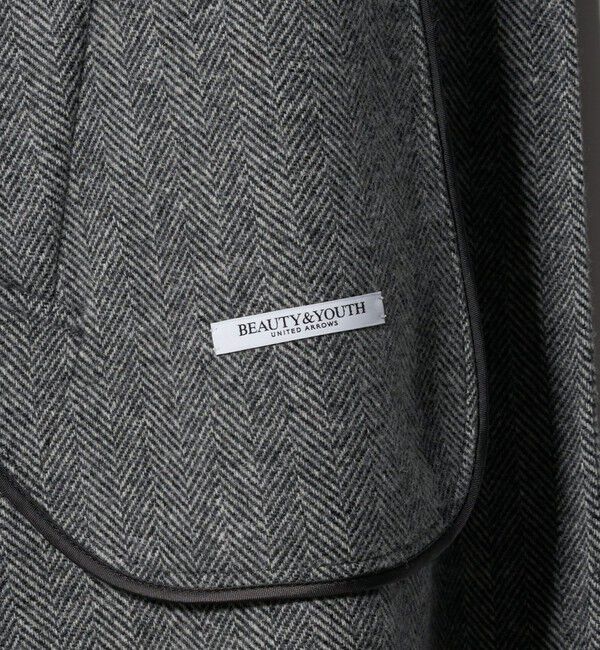 BEAUTY&YOUTH UNITED ARROWS「リバー ステンカラー ロングコート/ヘリンボーン」|その他|