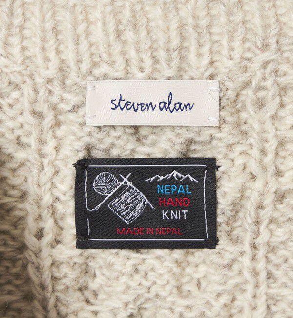 STEVEN ALAN「＜Steven Alan＞ケーブル ニット カーディガン」|カーディガン|