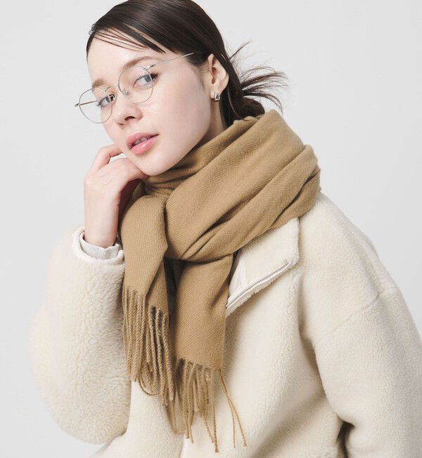 BEAUTY&YOUTH UNITED ARROWS「ソフト ソリッド ストール」|ストール|BEIGE