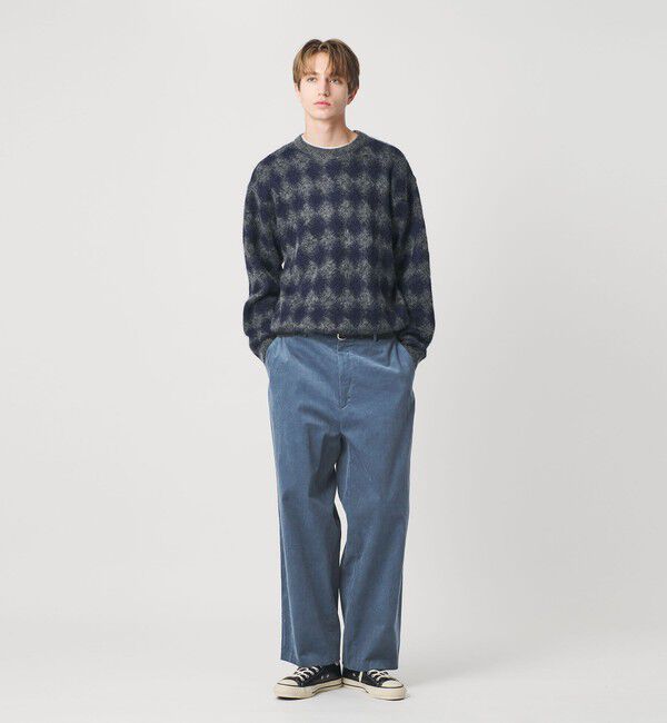 BEAUTY&YOUTH UNITED ARROWS「ロンバス モヘヤ クルーネック ニット」|ニット・セーター|