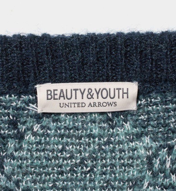 BEAUTY&YOUTH UNITED ARROWS「ロンバス モヘヤ クルーネック ニット」|ニット・セーター|
