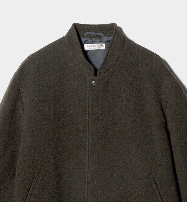 BEAUTY&YOUTH UNITED ARROWS「モッサ メルトン ショート ブルゾン」|ブルゾン・スタジャン|