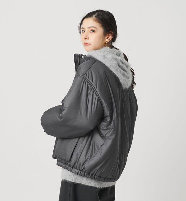 BEAUTY&YOUTH UNITED ARROWS「ナイロンパデッド スタンドカラーブルゾン」|ブルゾン・スタジャン|