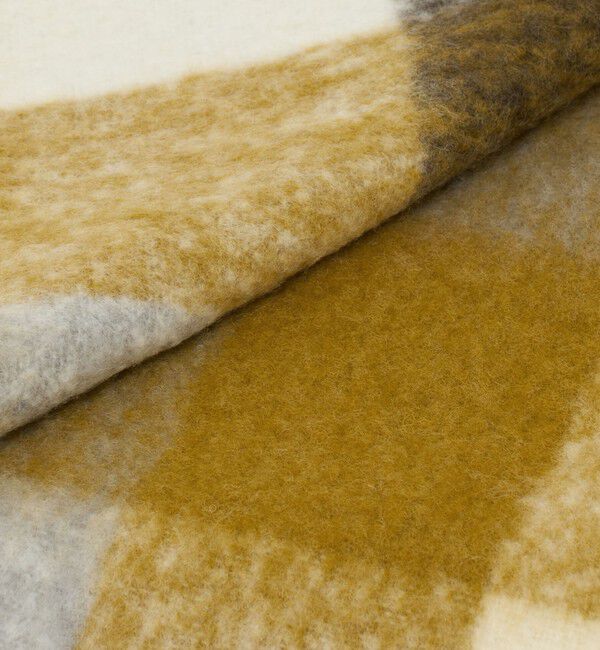 BEAUTY&YOUTH UNITED ARROWS「ブラッシュド ブロックチェック マフラー」|マフラー|