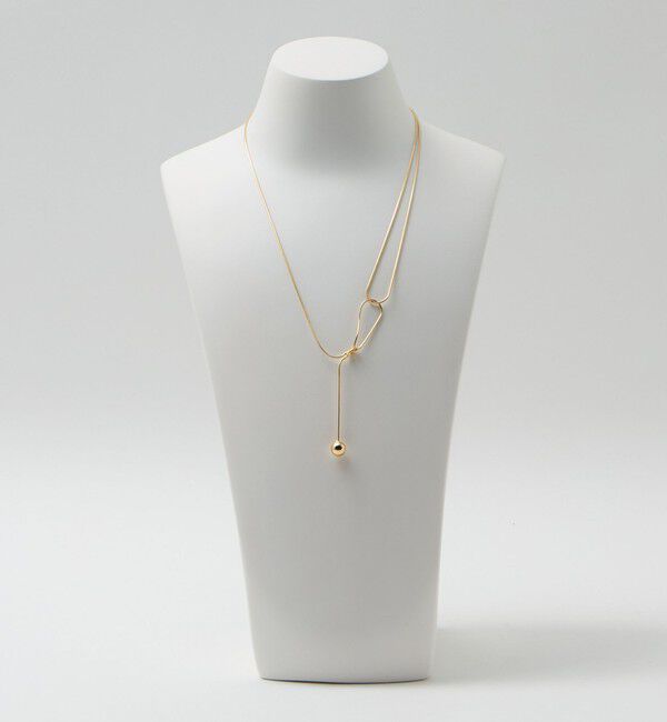 BEAUTY&YOUTH UNITED ARROWS「ノット ワンボール ネックレス」|ネックレス|