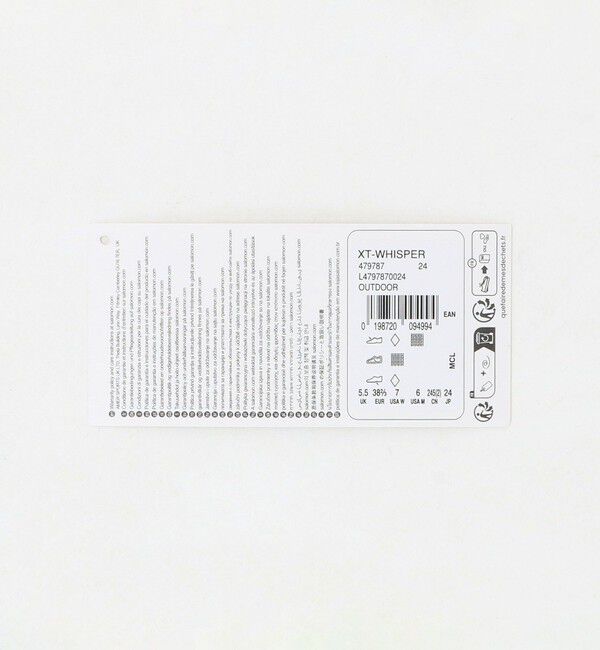 BEAUTY&YOUTH UNITED ARROWS「【国内EXCLUSIVE】＜Salomon＞XT-WHISPER シルバーカラー/スニーカー」|スニーカー|