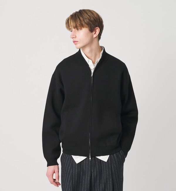 BEAUTY&YOUTH UNITED ARROWS「ミラノ ジップ ジャケット ウォッシャブル」|カーディガン|