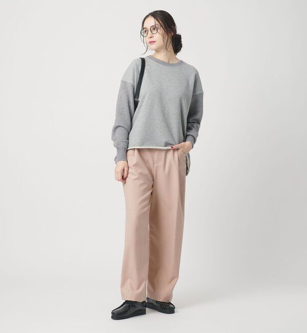 BEAUTY&YOUTH UNITED ARROWS「ウールブレンド ツイルバックゴムパンツ ウォッシャブル」|その他|