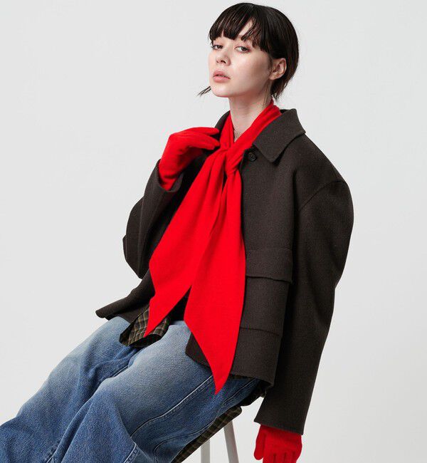 BEAUTY&YOUTH UNITED ARROWS「ウール カシミヤ タイ マフラー」|マフラー|