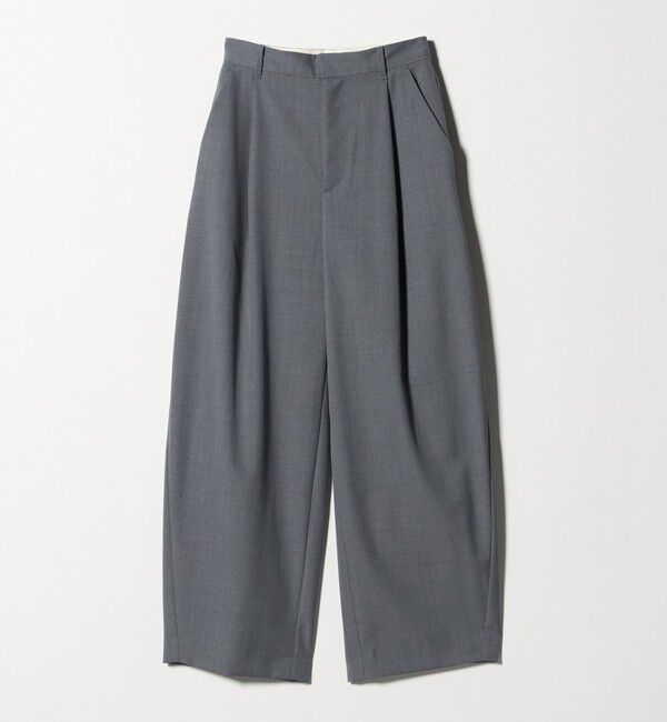 BEAUTY&YOUTH UNITED ARROWS「毛ポリエステル カーブパンツ ウォッシャブル」|その他|