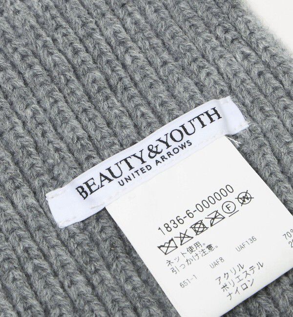 BEAUTY&YOUTH UNITED ARROWS「スパンコール リブ ストール」|ストール|