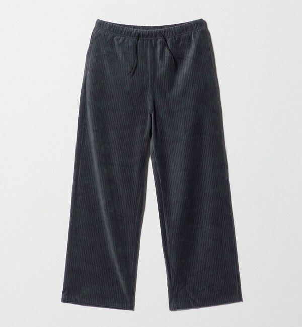 MONKEY TIME「ベロア バギー イージー パンツ」|チノ|