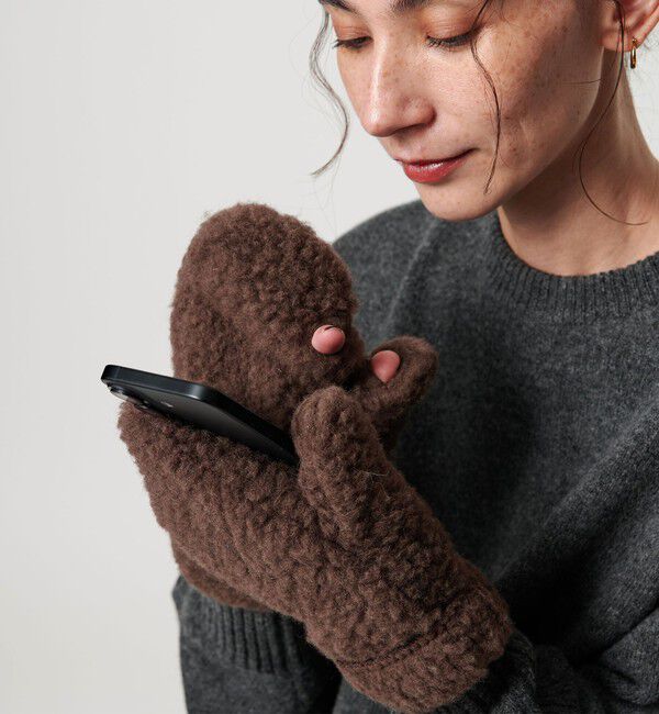 BEAUTY&YOUTH UNITED ARROWS「＜COLDBREAKER＞スリット ミトン」|手袋|