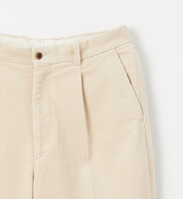 STEVEN ALAN「＜Steven Alan＞ 8W コーデュロイ アウト ワンプリーツ スラックス」|スラックス|