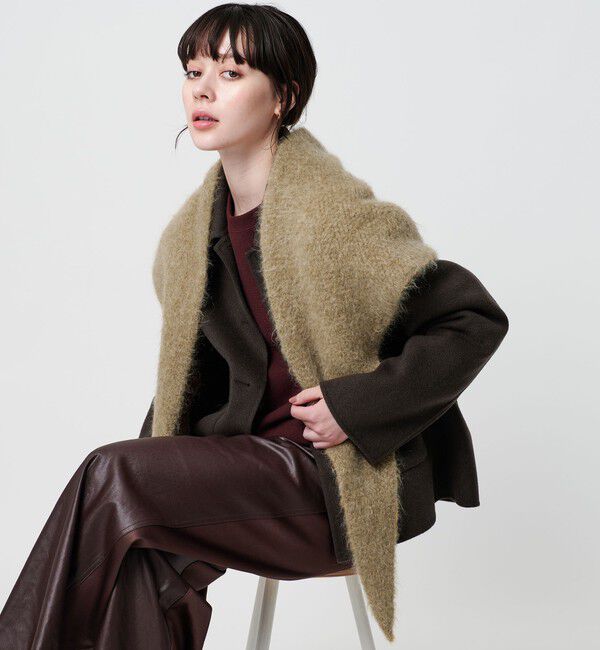 BEAUTY&YOUTH UNITED ARROWS「トライアングル マフラー」|マフラー|