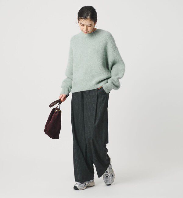 BEAUTY&YOUTH UNITED ARROWS「アルパカブレンド シャギー ニットプルオーバー」|ニット・セーター|