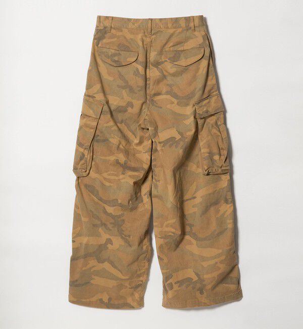 MONKEY TIME「ピグメント プリント カーゴ パンツ -セットアップ対応-」|チノ|