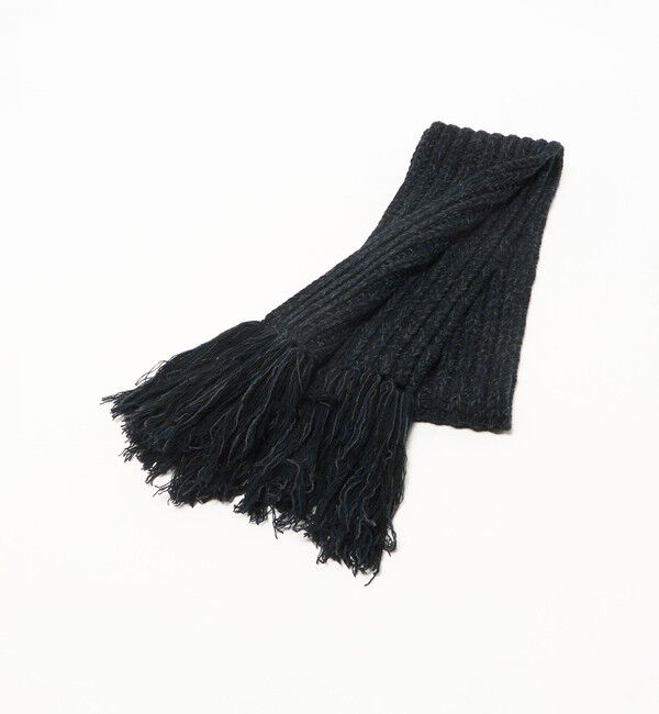 BEAUTY&YOUTH UNITED ARROWS「ローゲージ リブ マフラー」|マフラー|