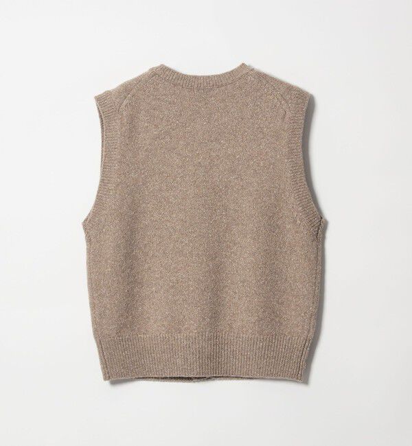 STEVEN ALAN「＜Steven Alan＞ウール シルク クルーネック ベスト」|ベスト・ジレ|