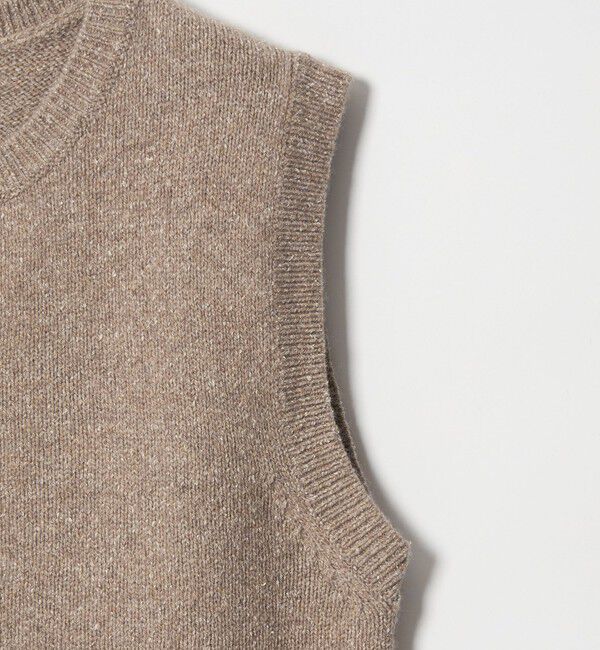 STEVEN ALAN「＜Steven Alan＞ウール シルク クルーネック ベスト」|ベスト・ジレ|