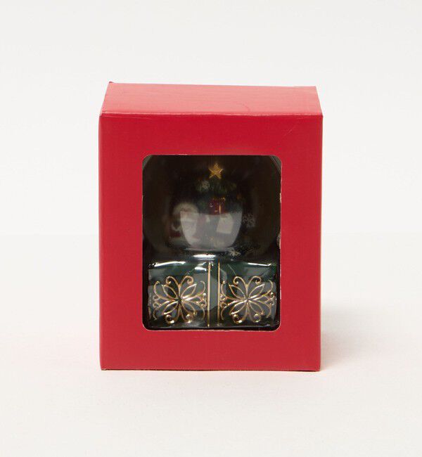 BEAUTY&YOUTH UNITED ARROWS「＜COLOR AND SEASONS＞サンタ ギフトボックス スノードーム 65mm」|フィギュア・ホビー|