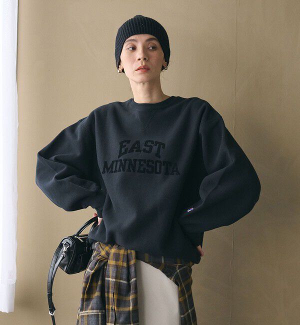 BEAUTY&YOUTH UNITED ARROWS「【別注】＜Champion＞プリント スウェットプルオーバー」|スウェット・ジャージ|
