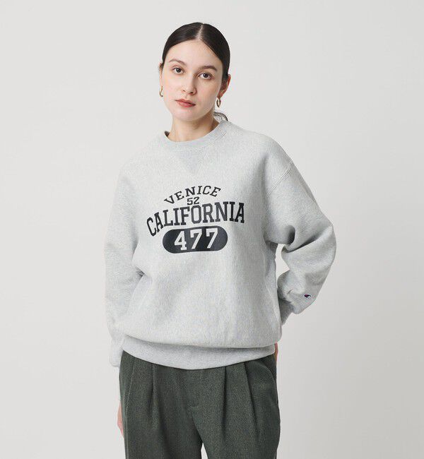 BEAUTY&YOUTH UNITED ARROWS「【別注】＜Champion＞プリント スウェットプルオーバー」|スウェット・ジャージ|