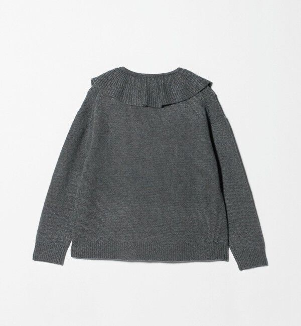 BEAUTY&YOUTH UNITED ARROWS「ウールレーヨン ラッフルフリル ニットカーディガン」|カーディガン|