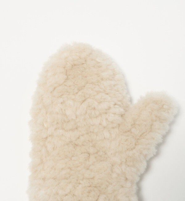 BEAUTY&YOUTH UNITED ARROWS「ストリング ボア ミトン」|手袋|