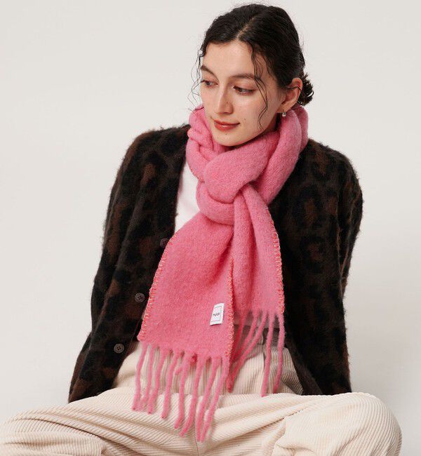 BEAUTY&YOUTH UNITED ARROWS「＜mylab＞アルパカ ステッチマフラー」|マフラー|