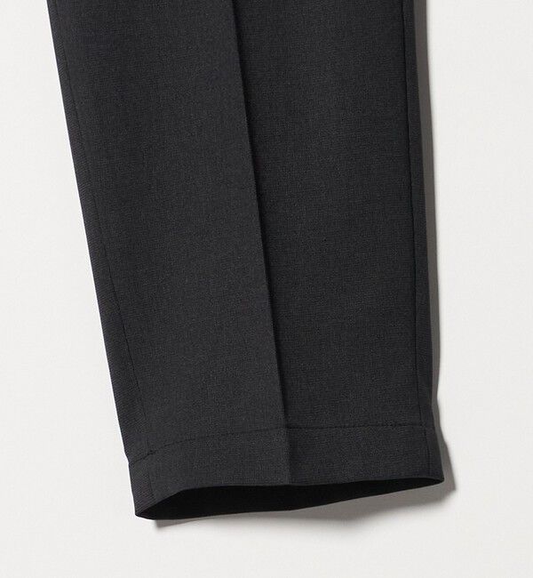 BEAUTY&YOUTH UNITED ARROWS「ピンヘッド ポリエステル ノープリーツ スリム パンツ NO.1 セットアップ対応可能」|チノ|