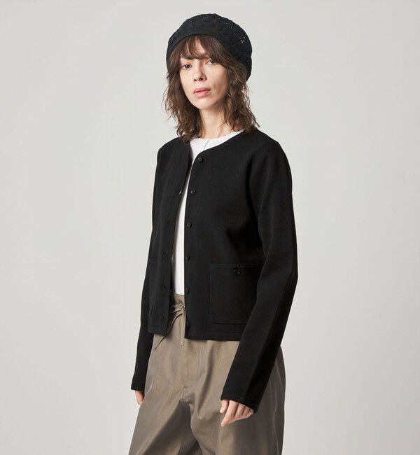 STEVEN ALAN「＜Steven Alan＞ミラノリブ ショートカーディガン」|カーディガン|