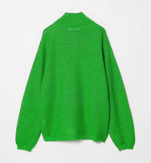 MONKEY TIME「リネン ドライバーズ ニット」|カーディガン|