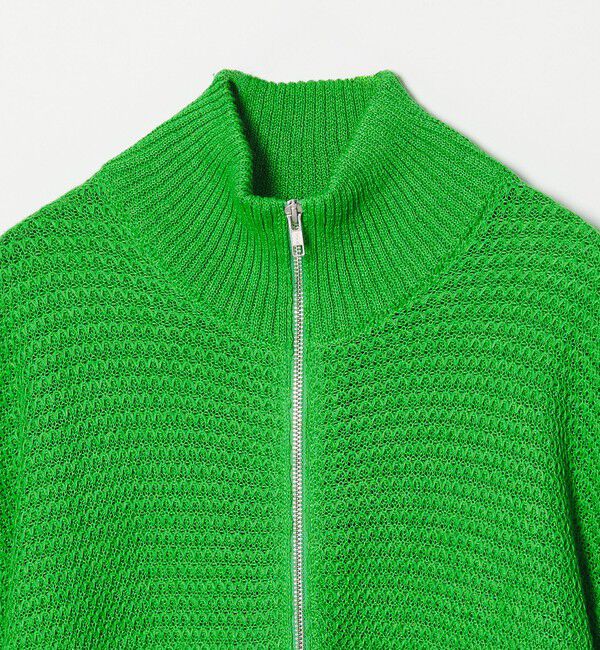 MONKEY TIME「リネン ドライバーズ ニット」|カーディガン|