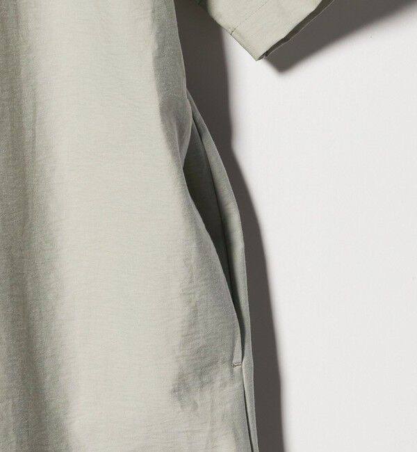 BEAUTY&YOUTH UNITED ARROWS「コットンナイロン ミニ シャツワンピース」|ワンピース|