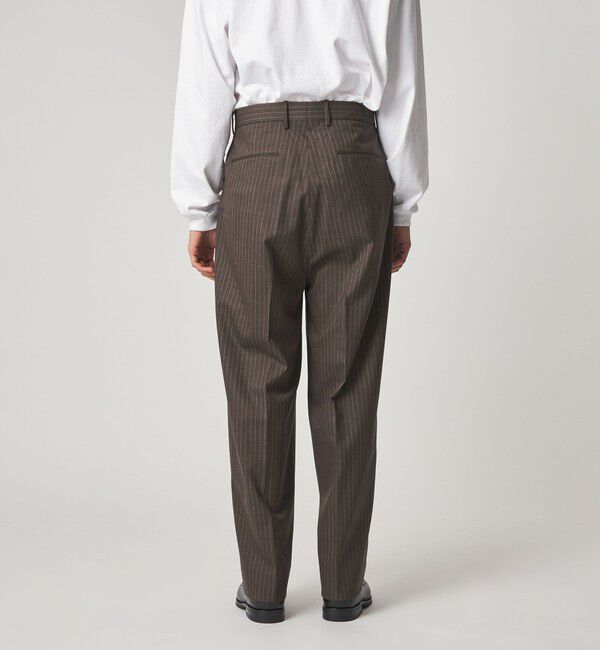 STEVEN ALAN「＜Steven Alan＞ ウール トロピカル インツープリーツ ドレス トラウザーズ」|スラックス|