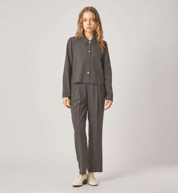 STEVEN ALAN「＜Steven Alan＞2タック パンツ」|スラックス|