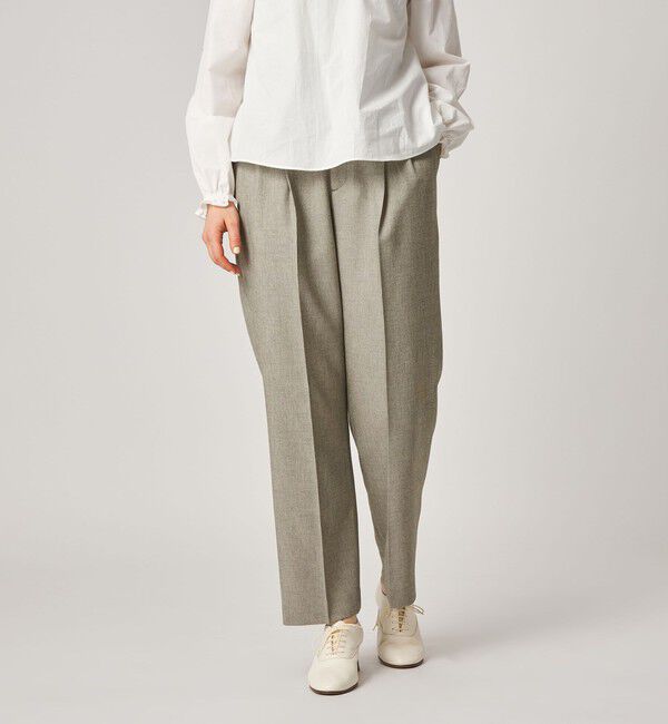 STEVEN ALAN「＜Steven Alan＞2タック パンツ」|スラックス|