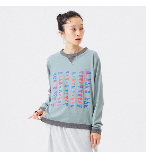 BEAMSBOY「【別注】Jackman / ロゴ ロングスリーブ 25FW」|Tシャツ・カットソー|