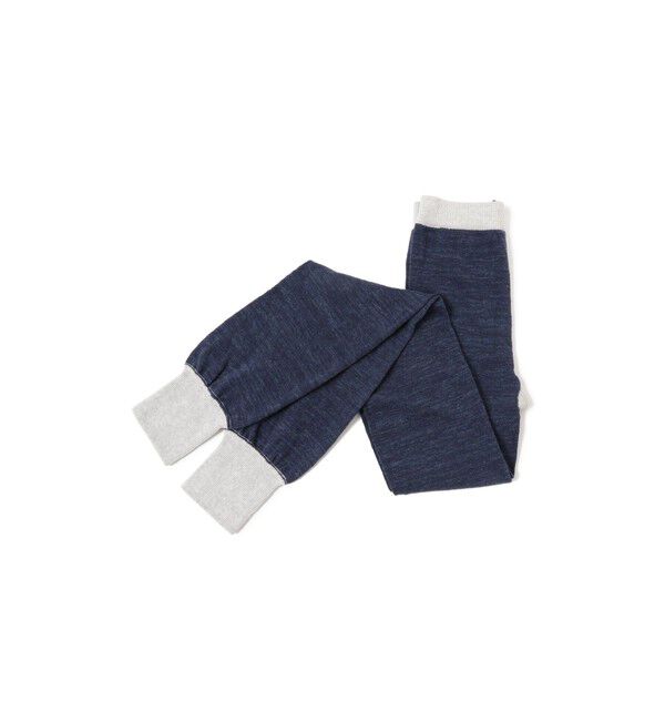 BEAMSBOY「杢 スウェット レギンス」|ソックス|NAVY