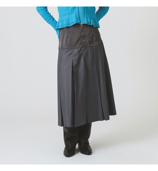 Ray BEAMS 「キリカエ プリーツ スカート」|スカート|