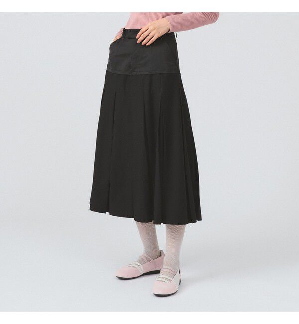 Ray BEAMS 「キリカエ プリーツ スカート」|スカート|