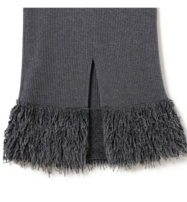 Ray BEAMS 「RBS / フリンジ キリカエ ニット スカート」|スカート|