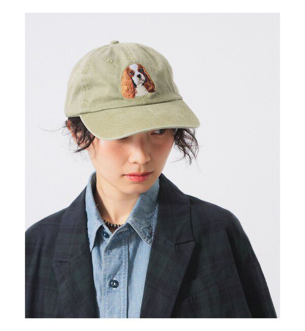 BEAMSBOY「Superior Stitch Embroidery / DOG 刺繍 CAP」|その他|Cavalier