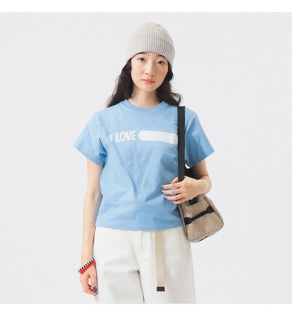 BEAMSBOY「【別注】Champion / プリント Tシャツ」|Tシャツ・カットソー|